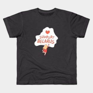 Support Belarus Kids T-Shirt